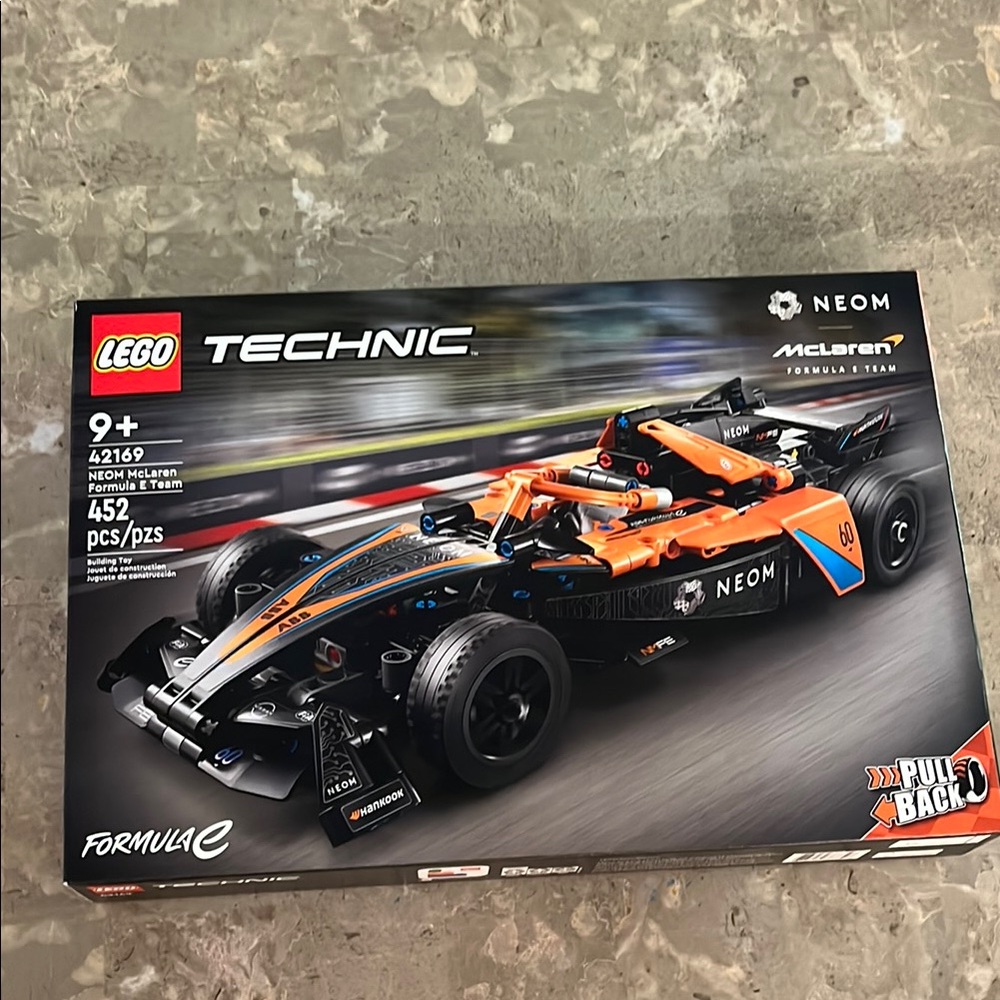 LEGO Technic Neon McLaren Formula 1 Car